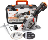 Notre test de la scie circulaire WORX WX437